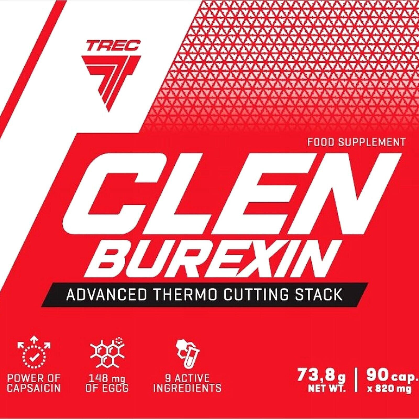 CLENBUREXIN – 90-270 Capsules – Fat Burner Fat Burning Weight Loss Phase Weight Loss