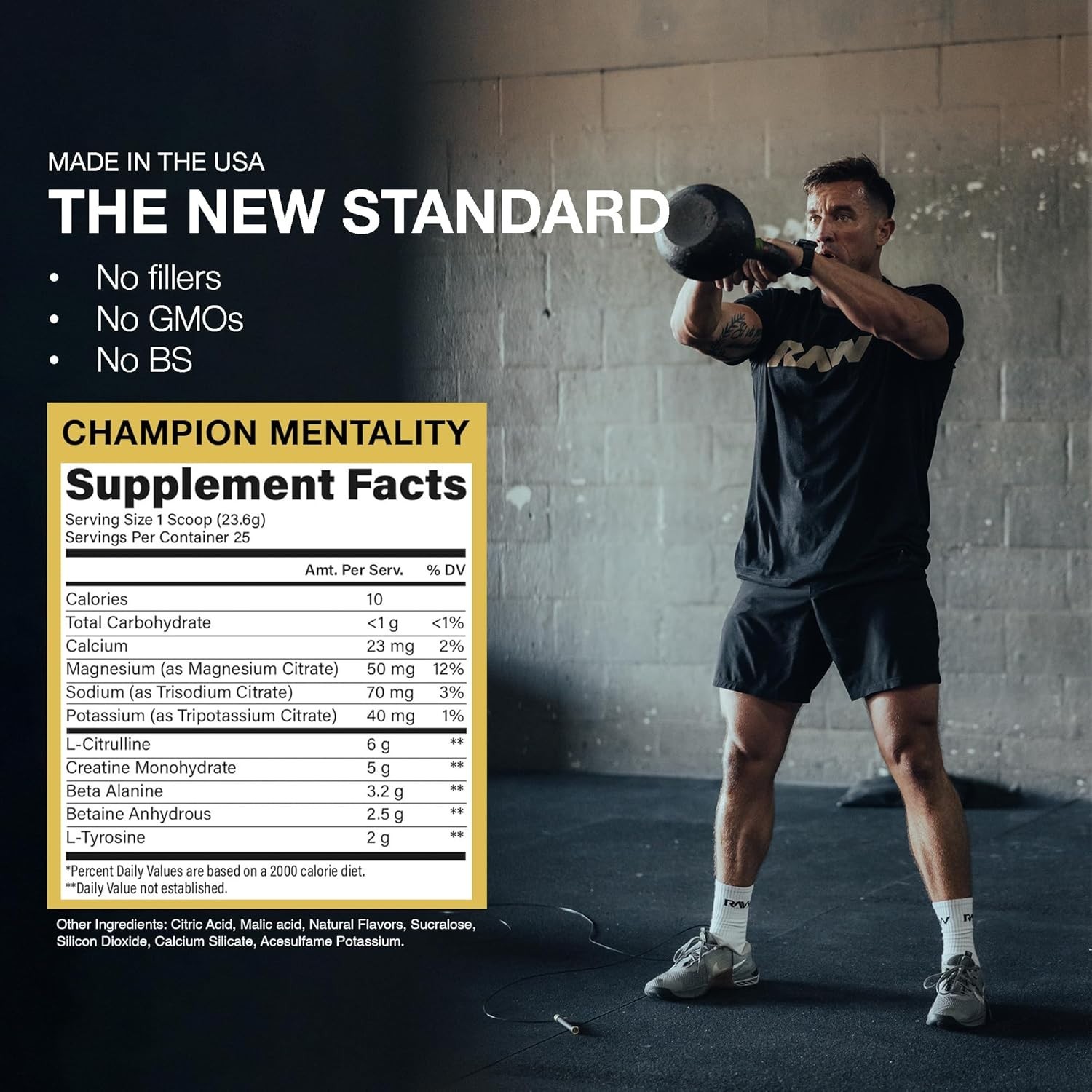 Champion Mentality Non-Stim Pre-Workout Powder – , Focus & Endurance
