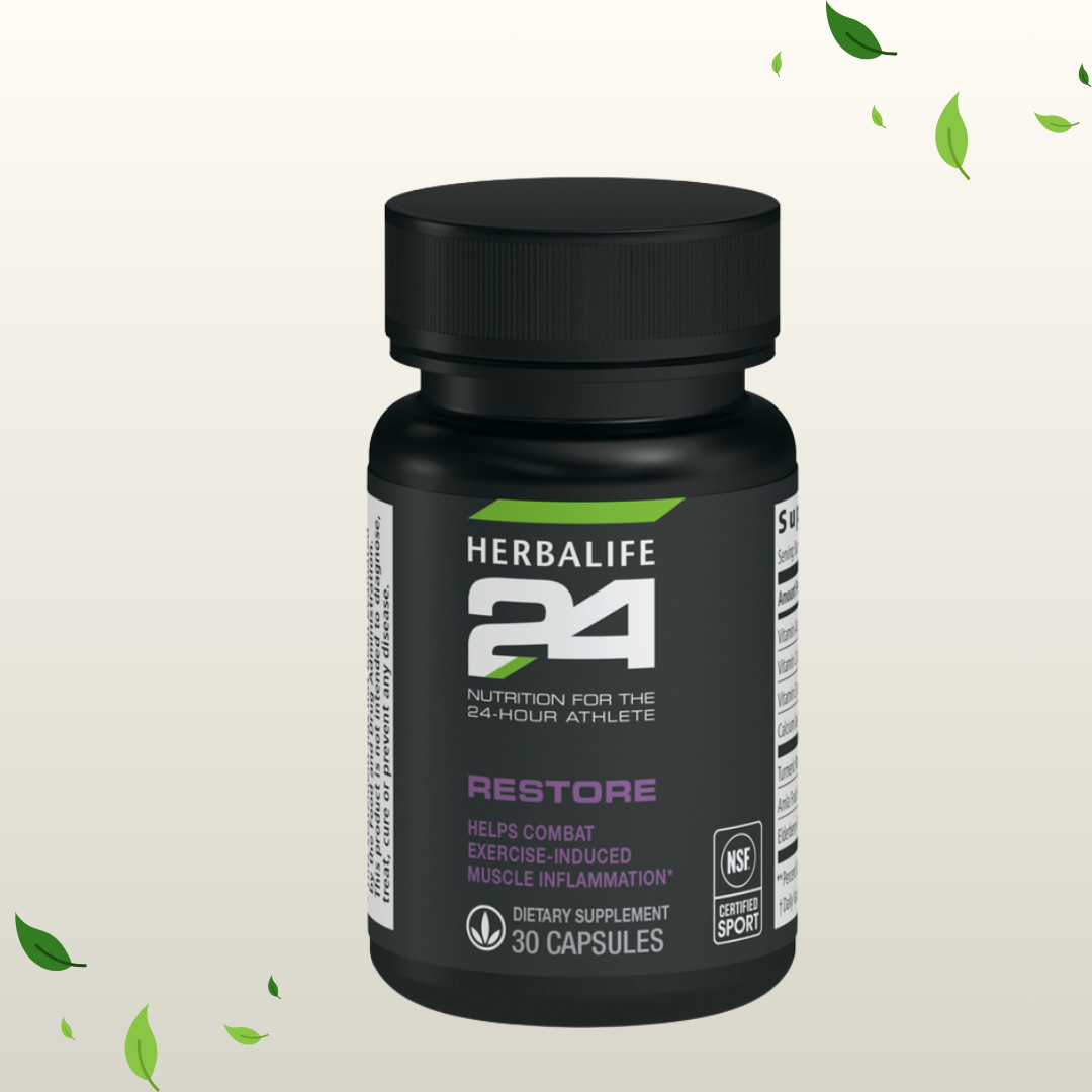 Herbalife24 Restore 30 capsules Post Workout Recovery Supplement