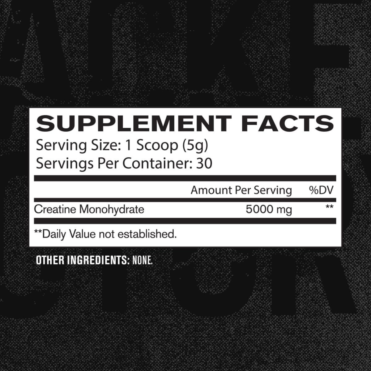 Creatine Monohydrate Powder 150g, Muscle Growth, Increased Strength 30 Servings.