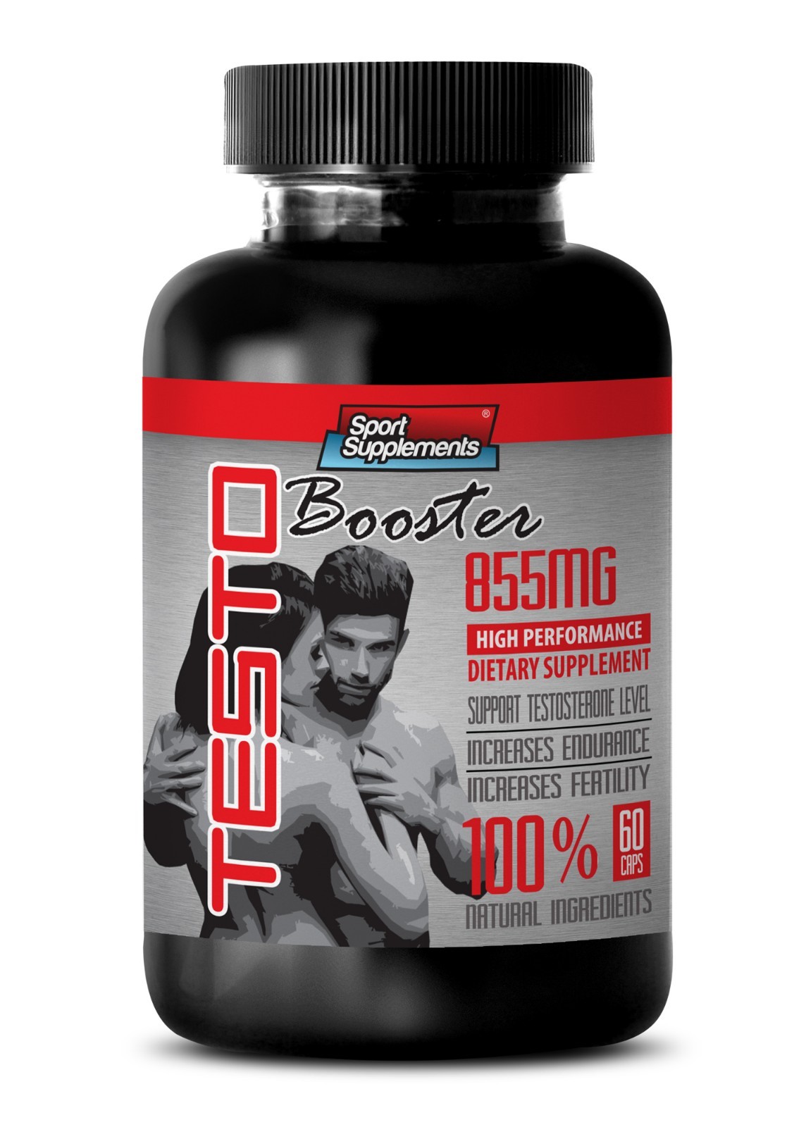 Increased Muscle Mass – TestoBooster T-855 – Tribulus Terrestris 1000 1B