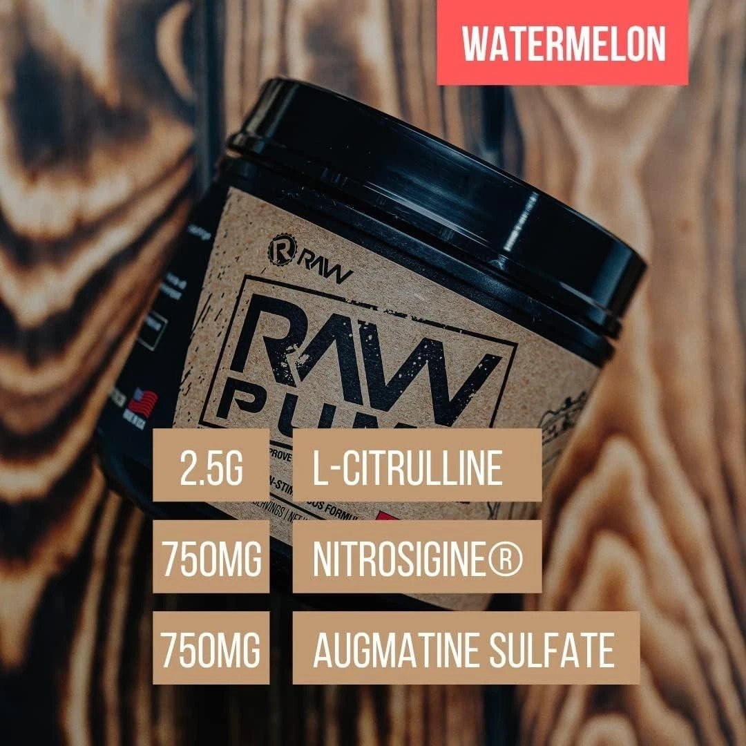 Raw X Bum RAW Pump Watermelon 470 Grams Each (Pack of 3)
