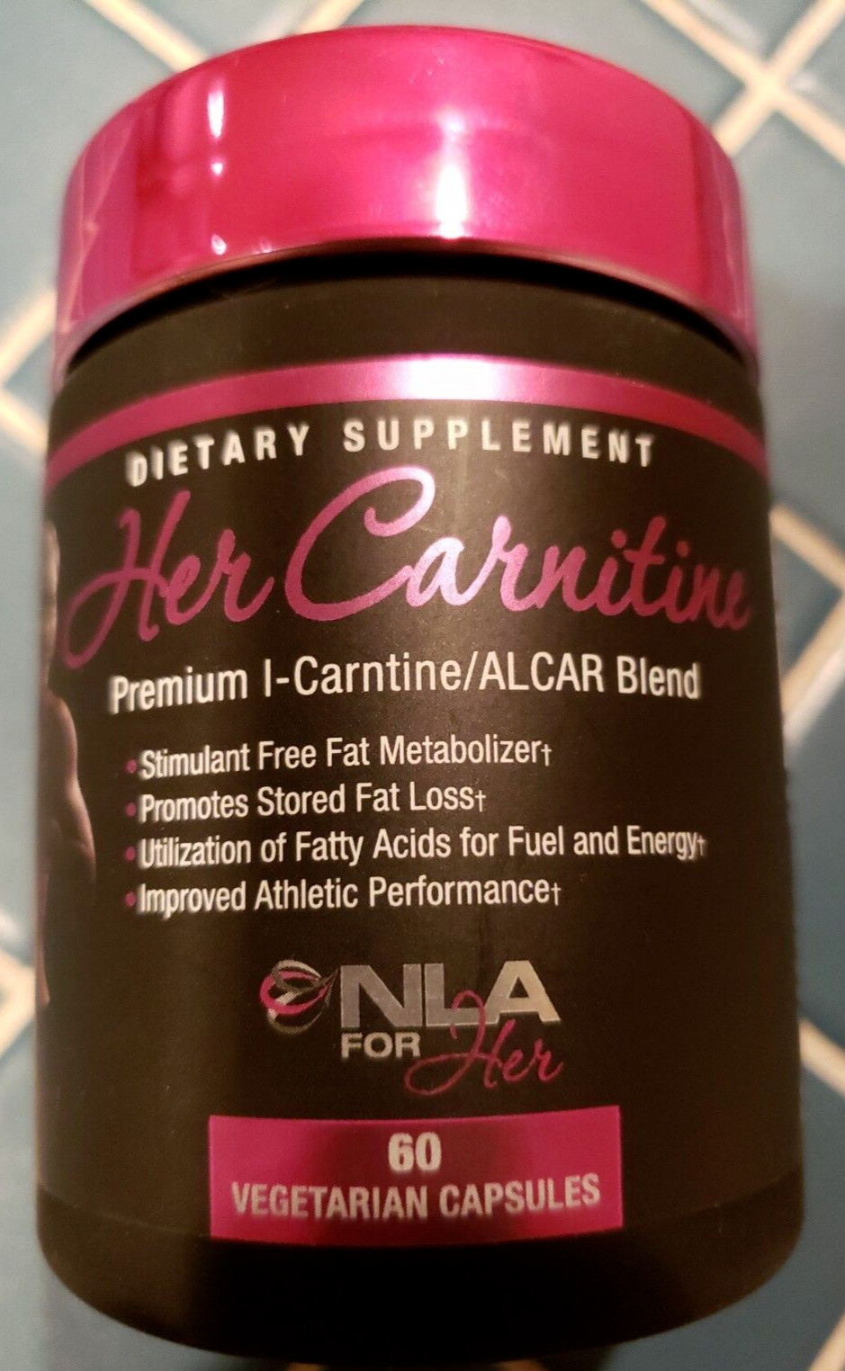 NLA for Her – Her Carnitine Premium L-Carntine/ALCAR Blend 60 Veg Caps – 10/2024