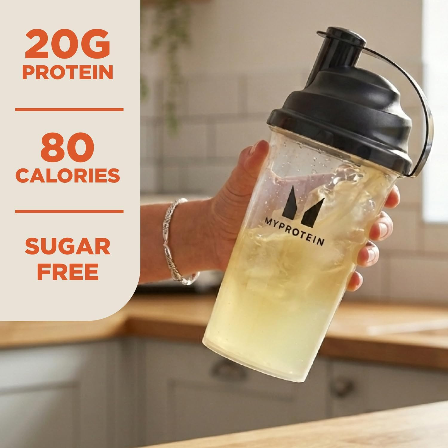 Clear Whey Isolate Protein Powder, 35 Servings (1.9Lbs) Lemonade, 20G Protein pe