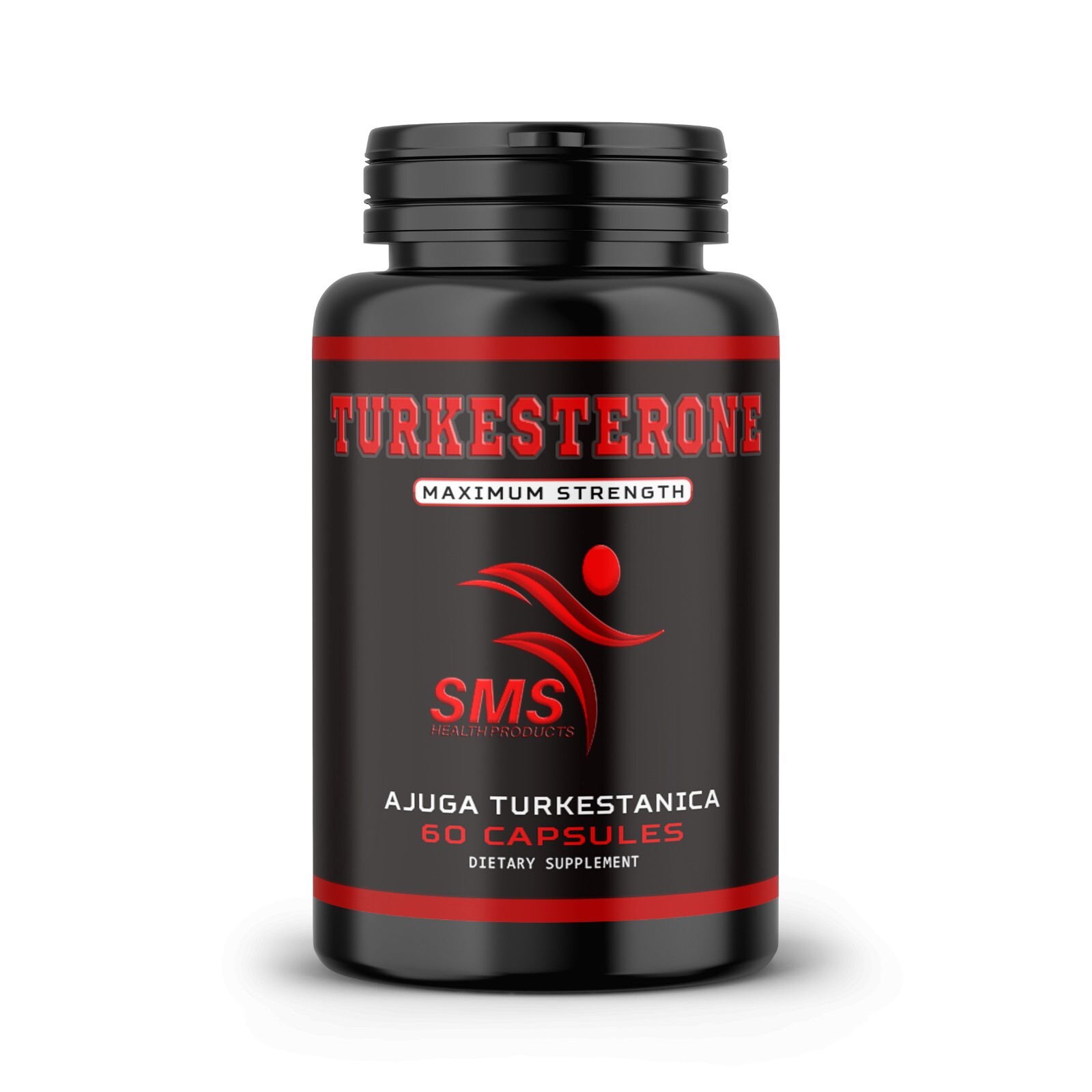 TURKESTERONE 1200mg Per Serving Ajuga Turkestanica Standardized to 10% 120 Caps