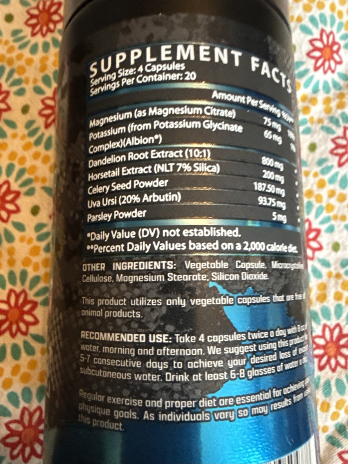Nutrex Research Lipo-6 Diuretic 80 capsules Water & Bloat Reducer 80capsules