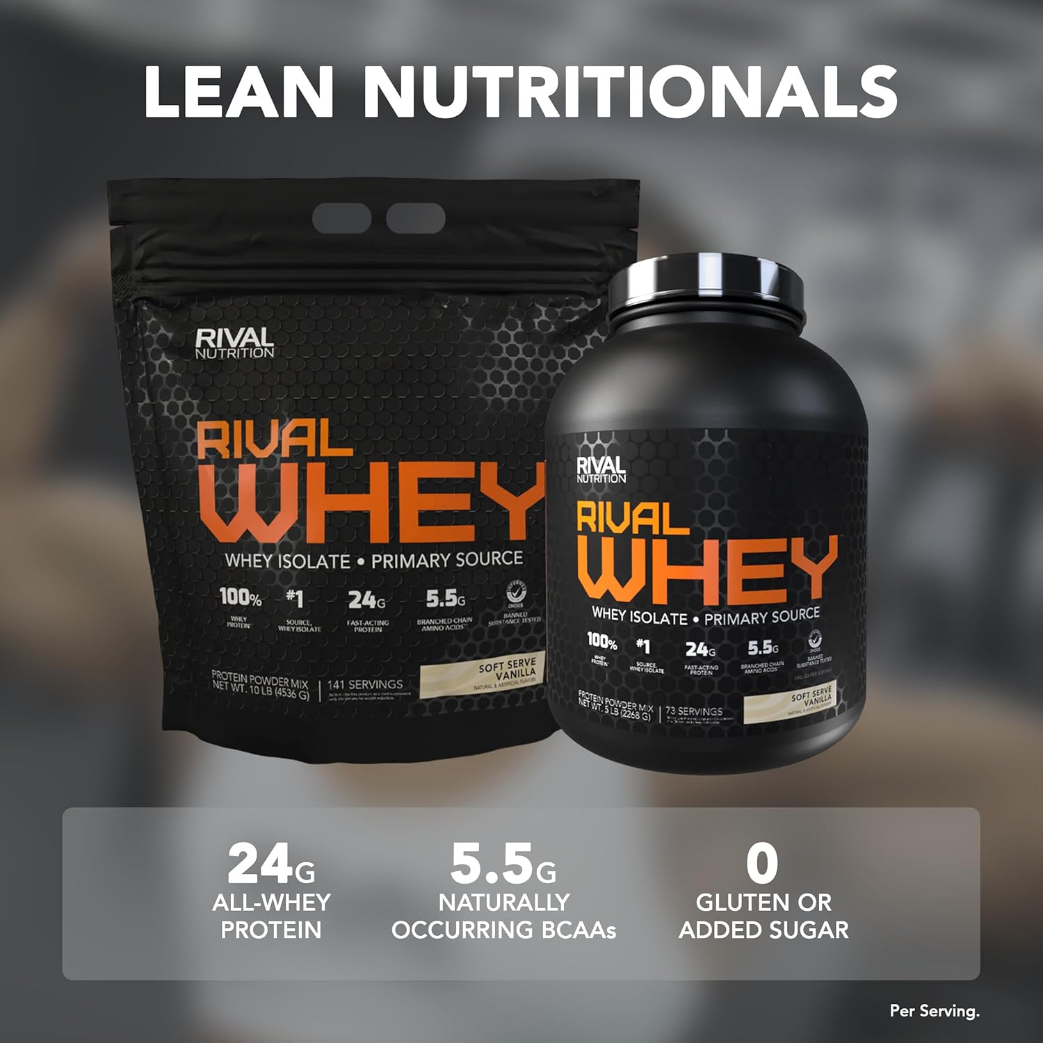 Rival Whey Rich Chocolate 5Lb