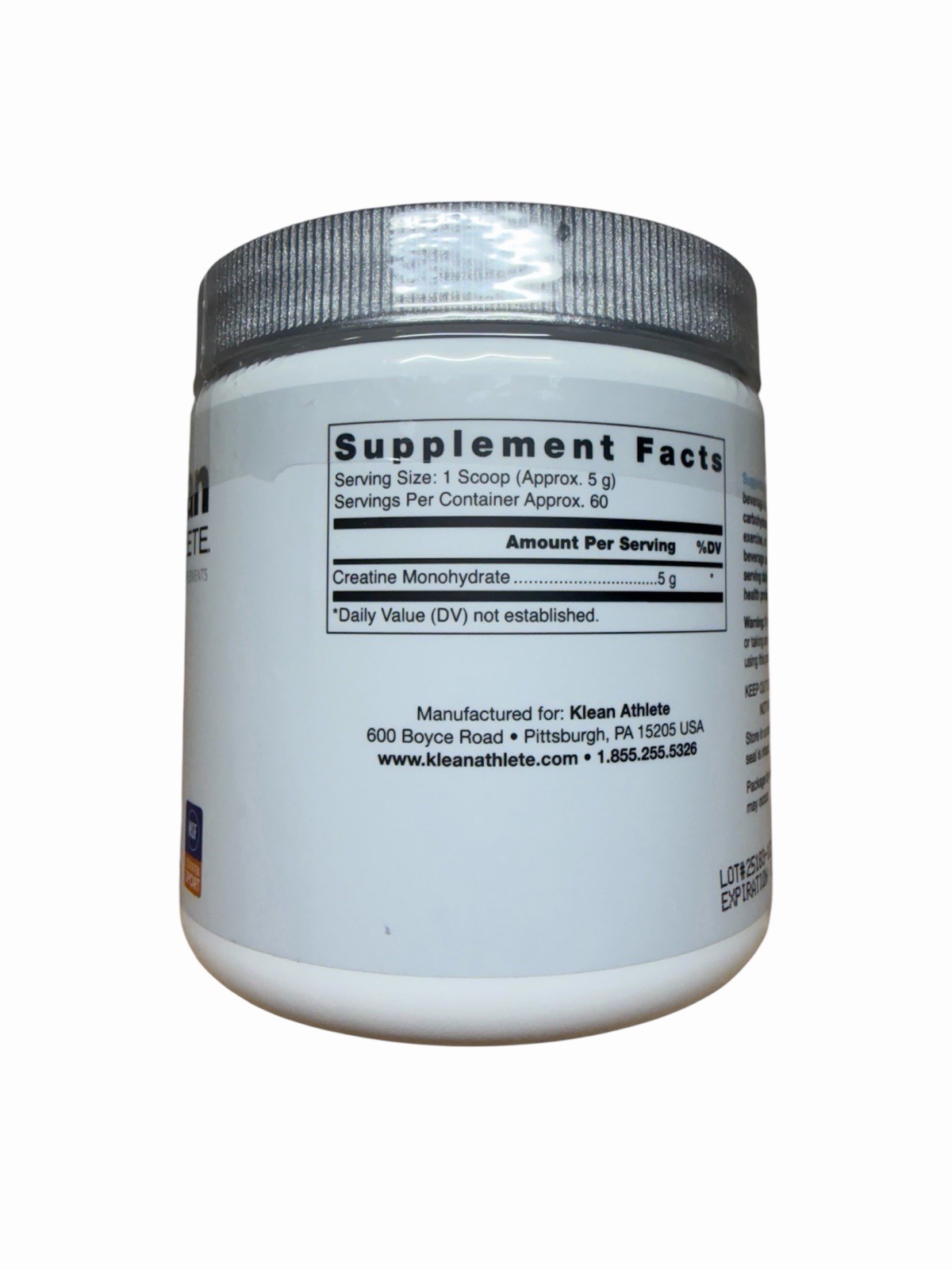 Klean ATHLETE Klean Creatine – Supports Muscle Strength, Performance & Recovery