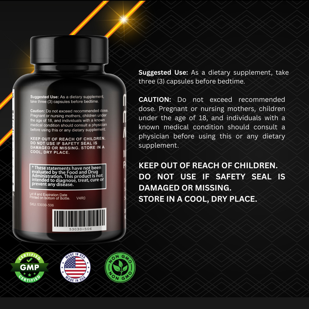 Mars Men Max- Bodybuilding & Men’s Health Support- 90 Capsules