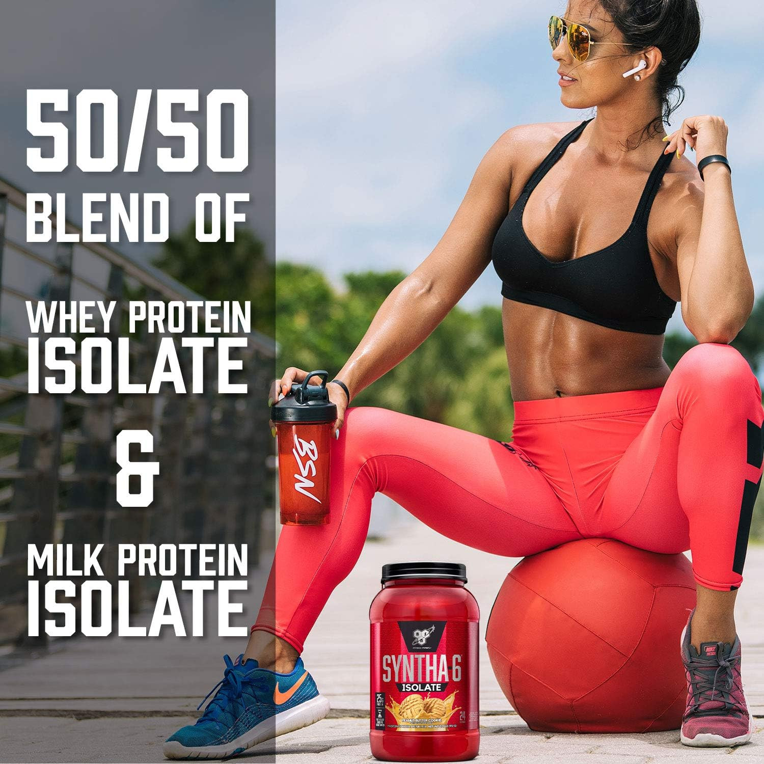 SYNTHA-6 Isolate, Chocolate Post Workout Protein Powder for Muscle Gain, Whey Pr