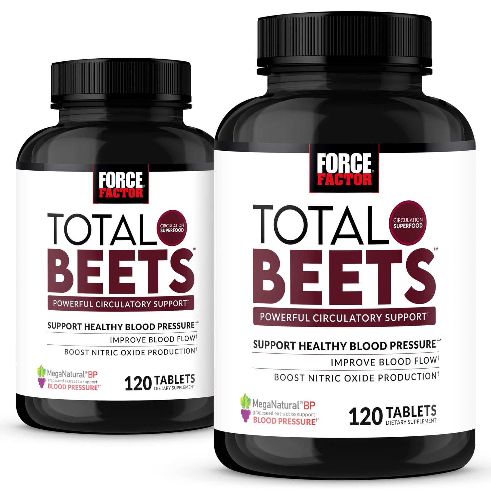 Force Factor Total Beets Nitric Oxide Supplement Beet Root Powder Nitrates