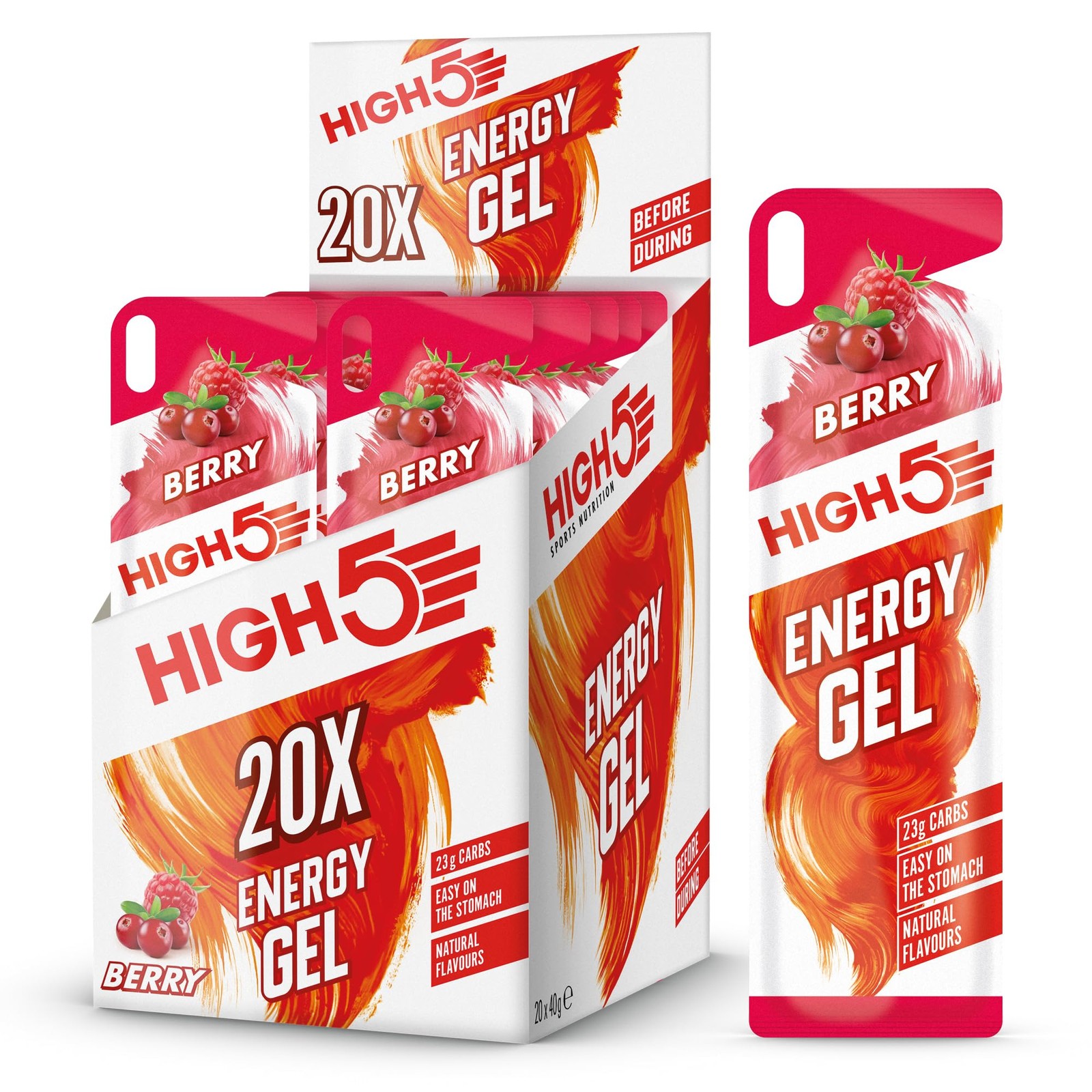HIGH5 Energy Gels – Quick Release Sports Gels to Power Muscles for Peak Performa