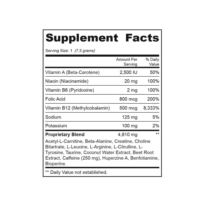 Alpine Body Fuel Focus + Energy Supplement Strawberry Cream Hydration Recovery