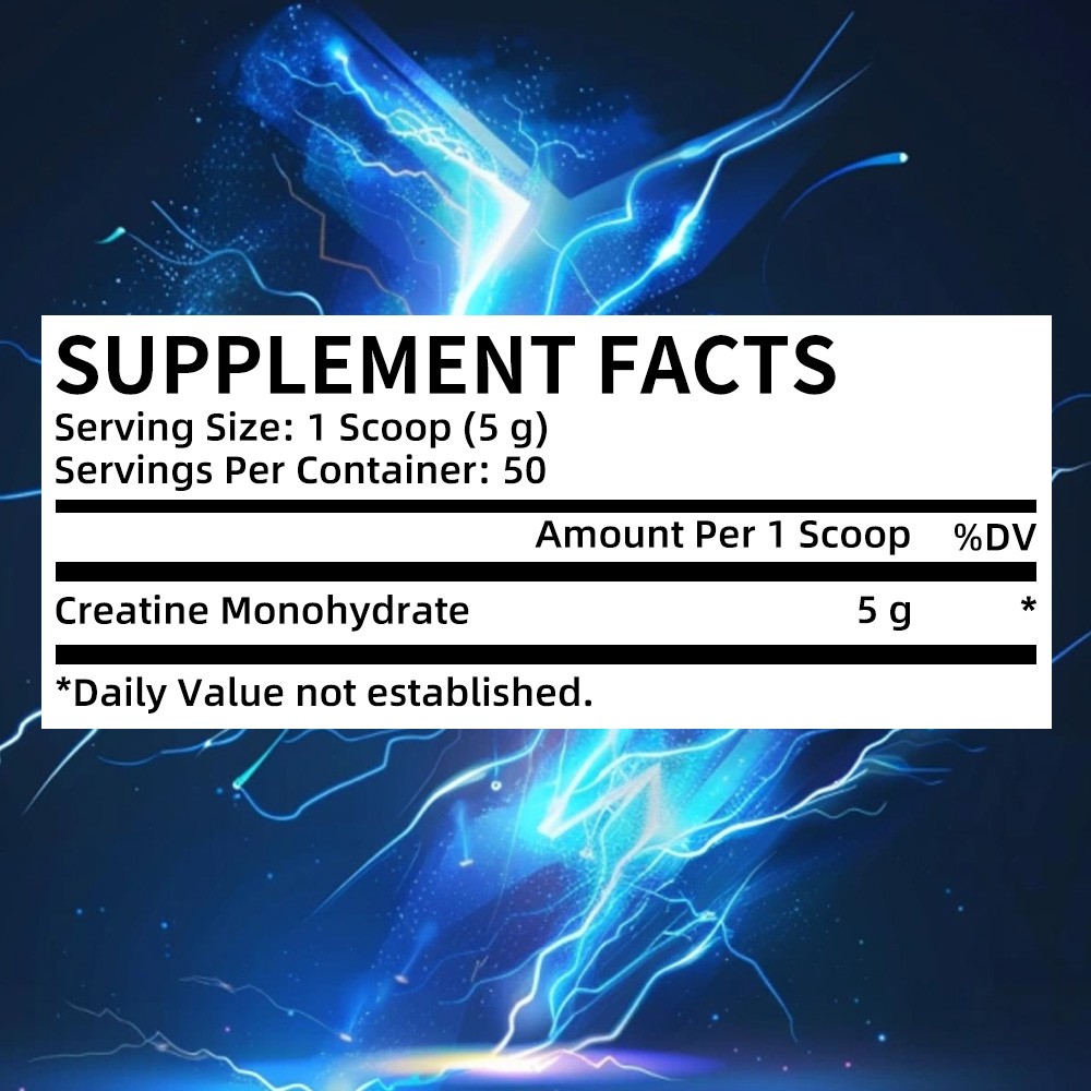 Creatine Monohydrale Powder Build Muscle And Increase Strength 150-250 G