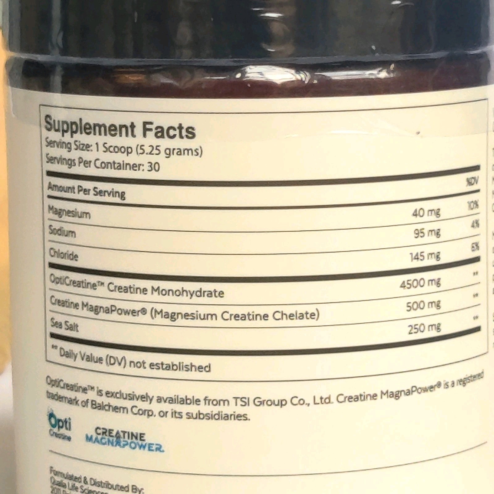 Qualia Creatine + Advanced Creatine Complex – 5.6 oz Magnesium 9/2027 NEW SEALED