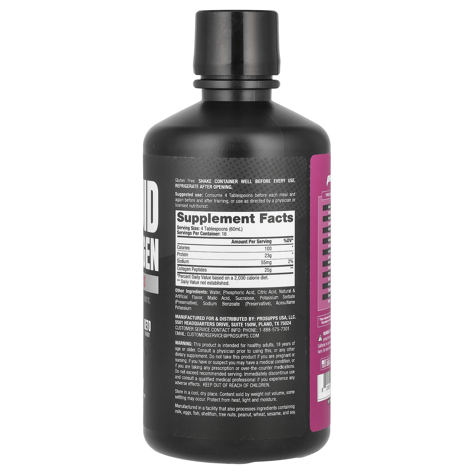 Liquid Collagen, Amino 23, Berry, 32 fl oz (960 ml)
