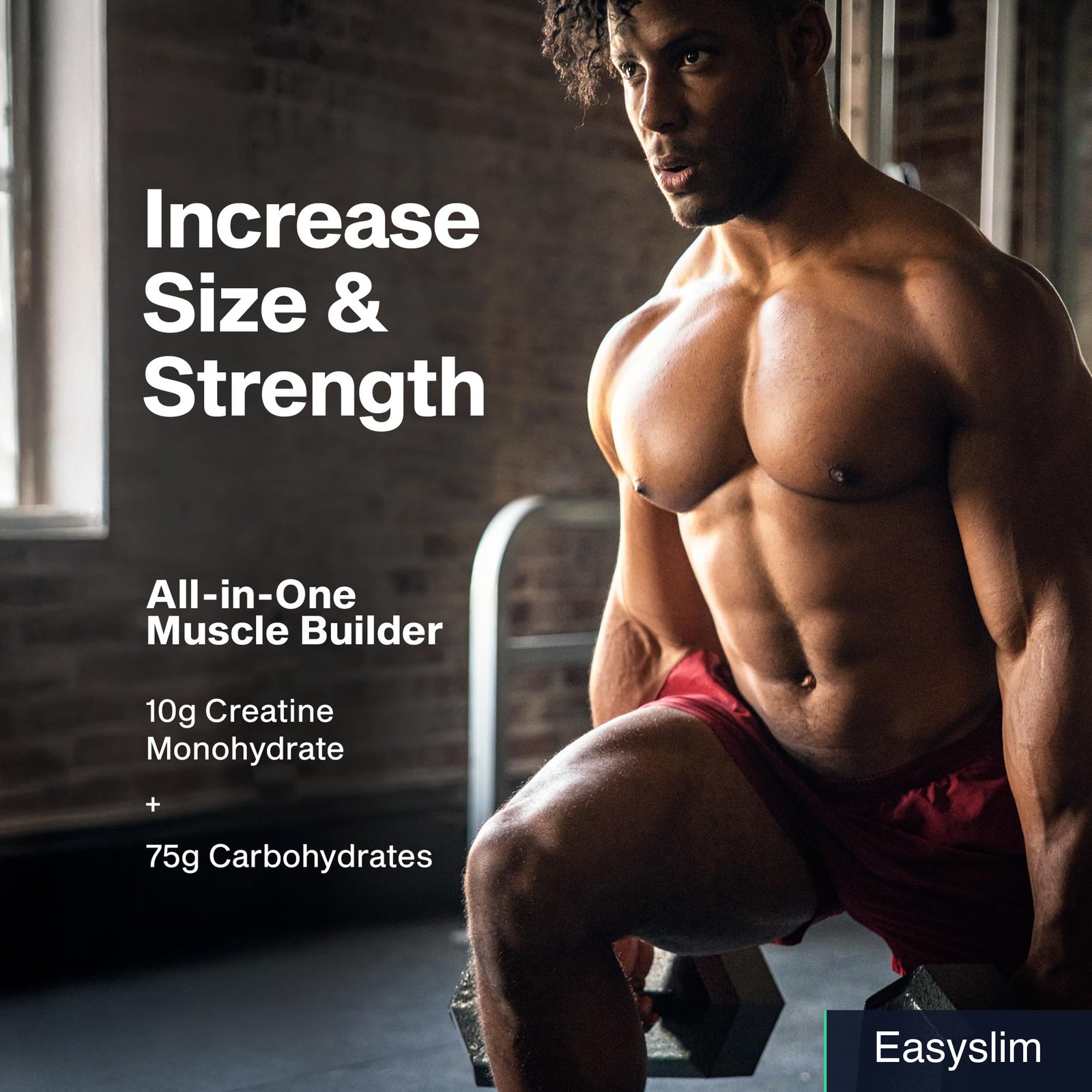 Creatine HCl Powder Post Workout Muscle Support 120 Servings 8.47 oz