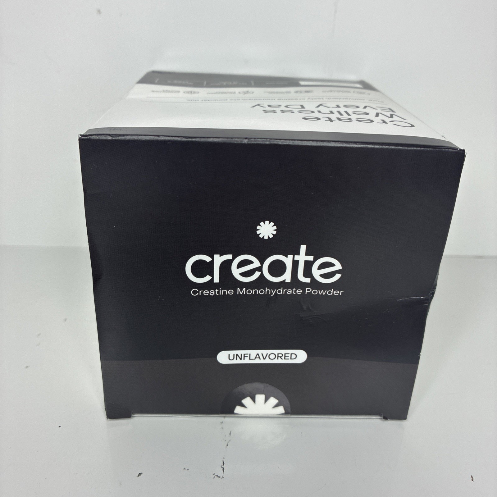 Create Single Serve Creatine Monohydrate Powder – 30 Pack, 5.4g ea. Exp. 08/27