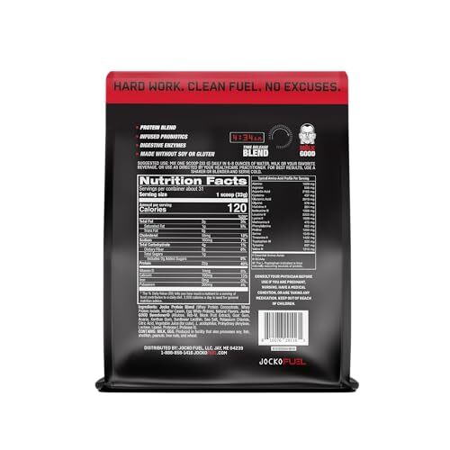 Jocko Fuel Mölk Whey Protein Powder 22g Low Sugar Monk Fruit Blend – Muscle R…