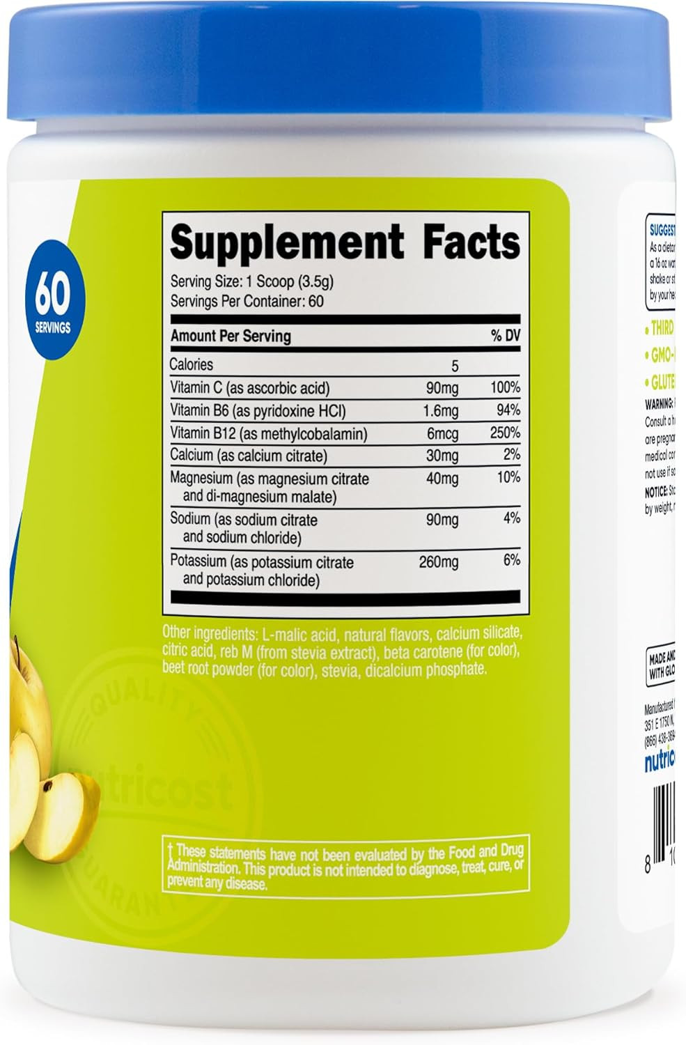 Electrolytes Complex Powder (Orchard Blast) 60 Servings – Advanced Hydration Com