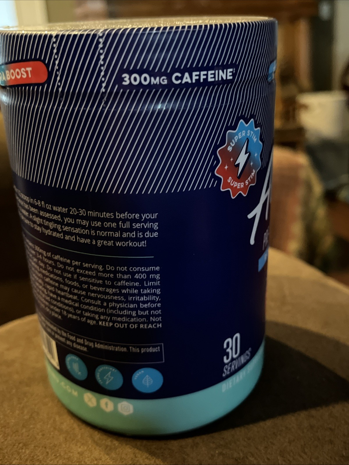 Alamo NU Pre-workout Rocket Pop 30 Servings New, Sealed Discontinued