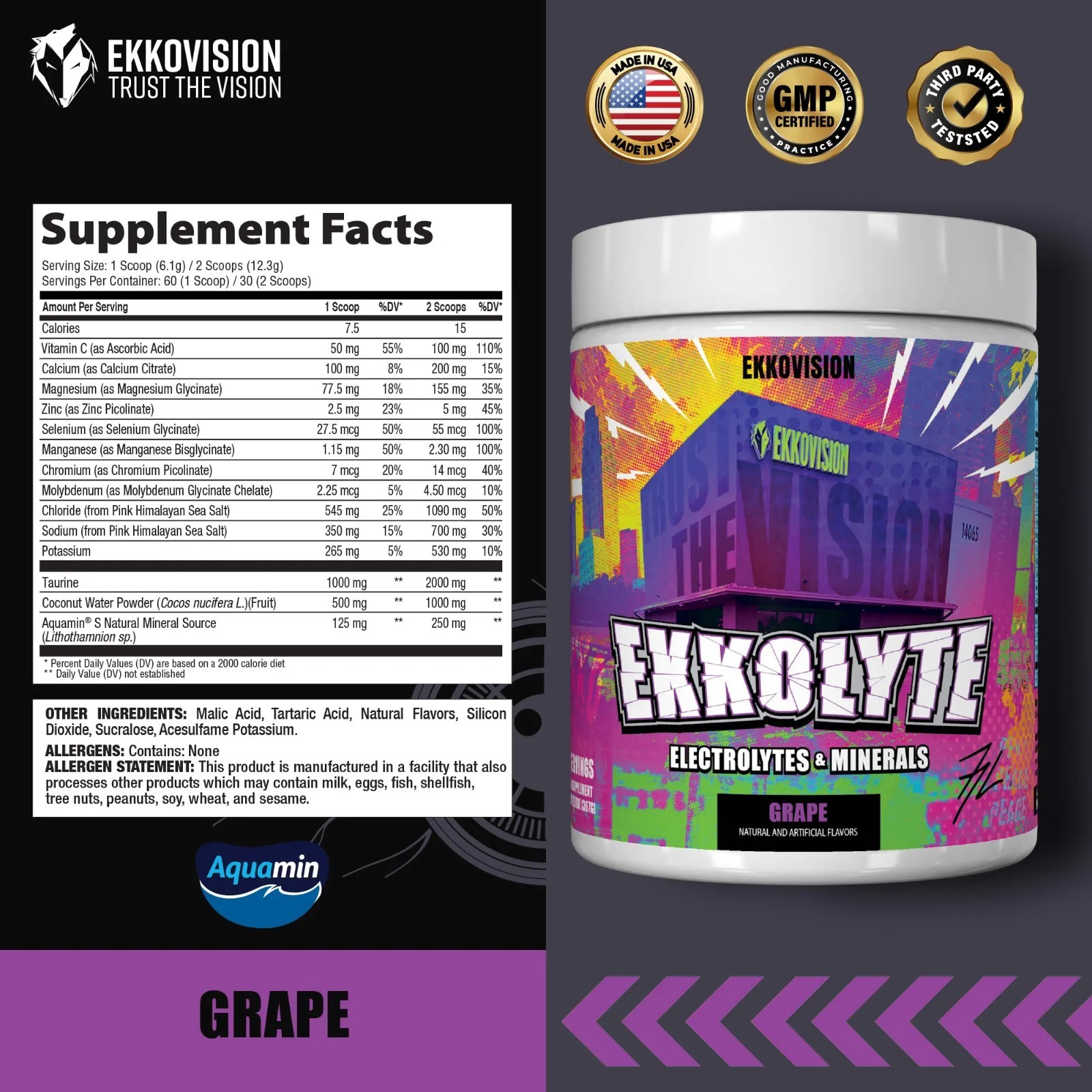 Ekkolyte Hydration Powder 120 servings – Official Account