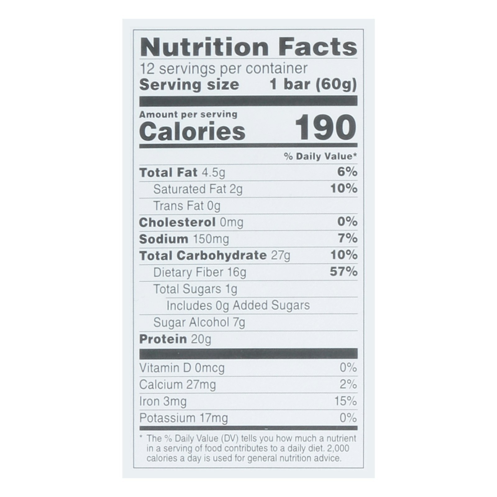 No Cow Bar – Bar Dipped Birthday Cake 2.12 oz (Pack of 12)