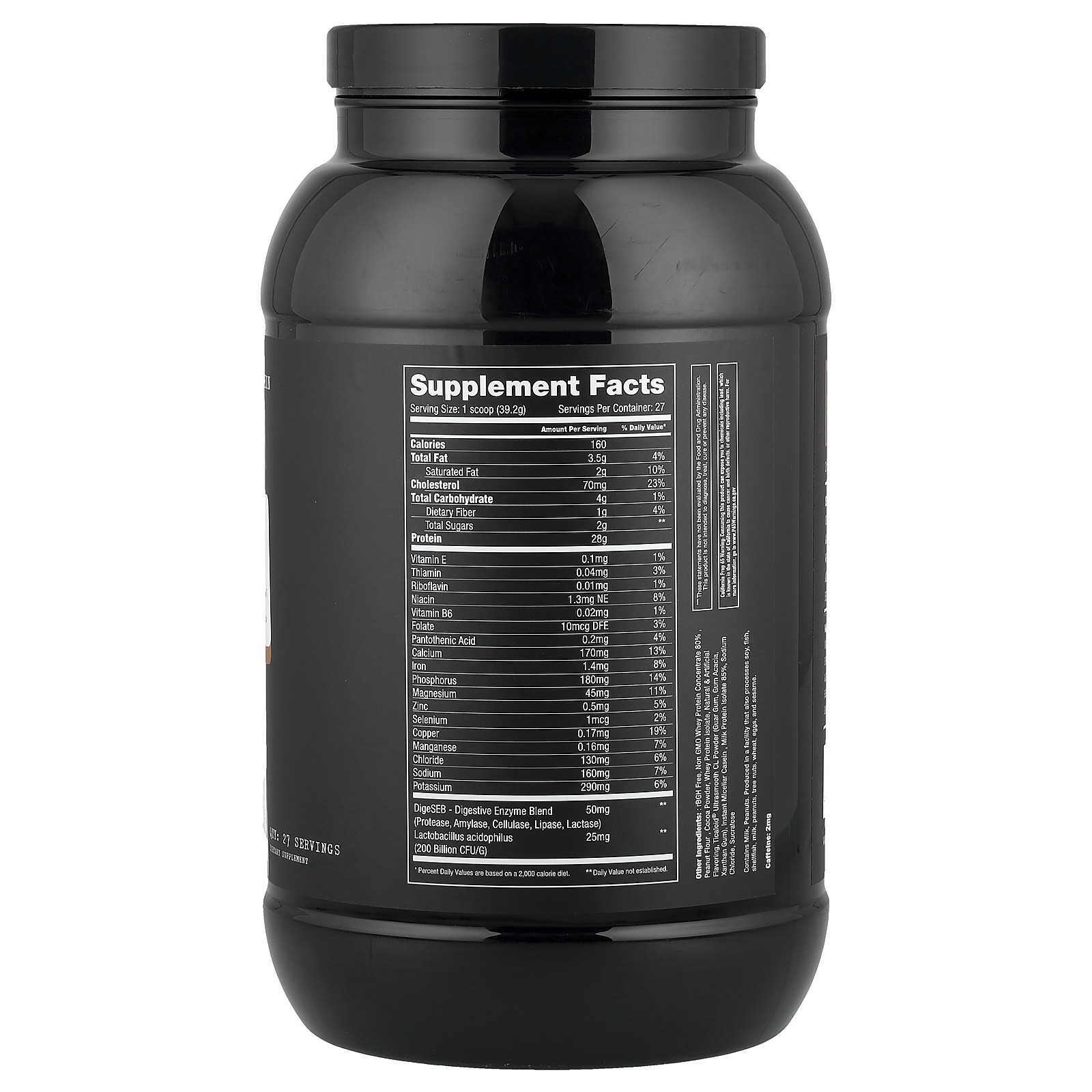 Whey Protein, High-Quality Protein Complex, Chocolate Peanut Butter, 2.3 lbs