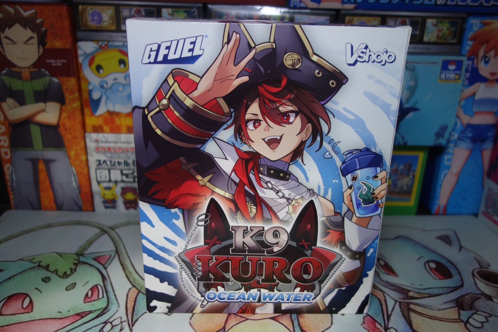 K9 Kuro Ocean Water G Fuel Collectors Box – Brand New Sold Out VShojo V Shojo