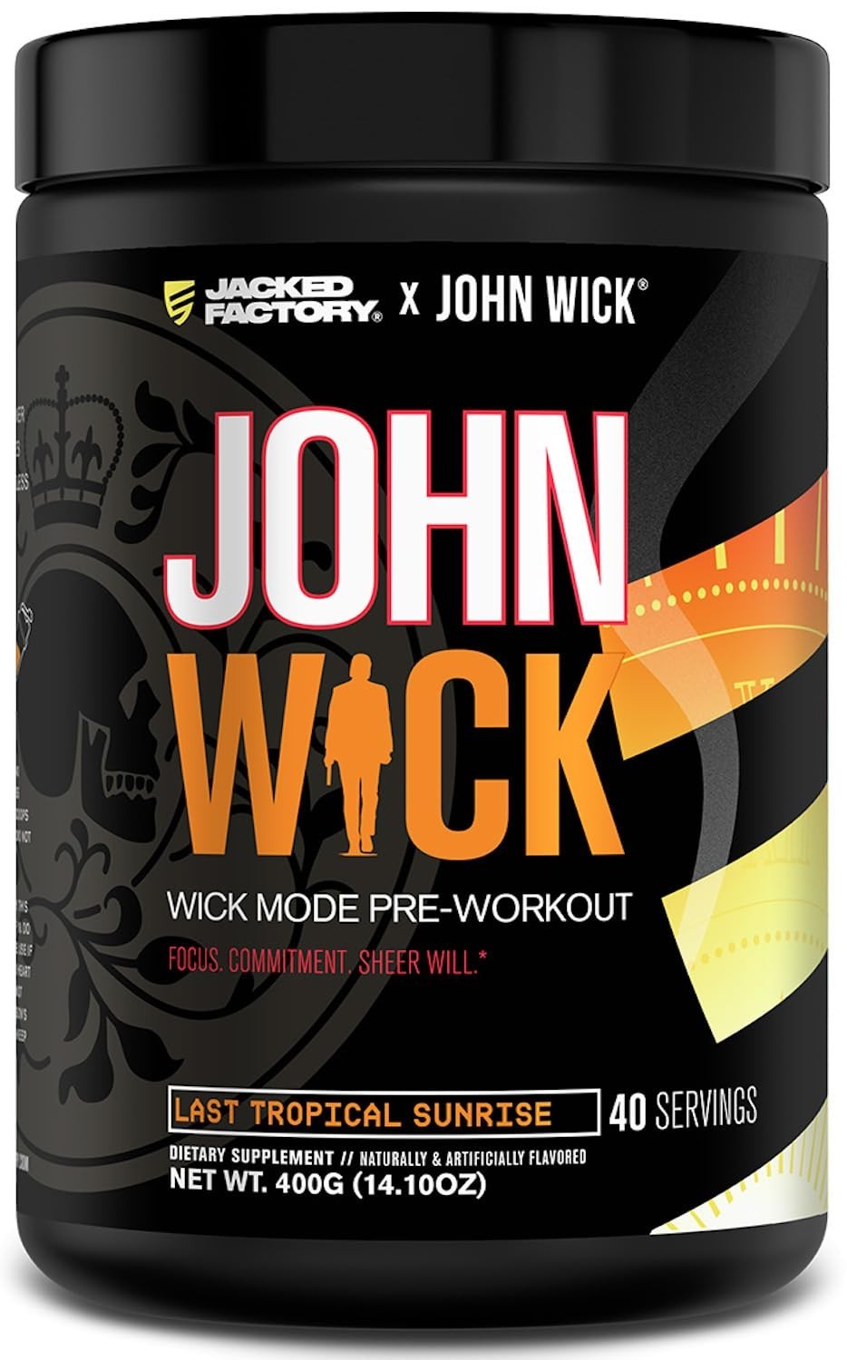 Intense Energy Pre Workout Powder – 40 Servings, Battle-Ready Focus, Tropical Su