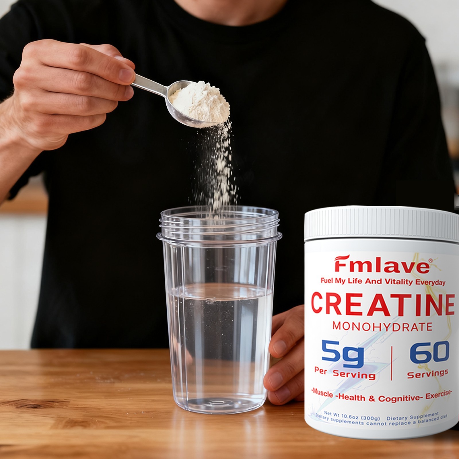 Creatine Monohydrate Powder Pure Micronized Creatine Muscle Recovery + Builder
