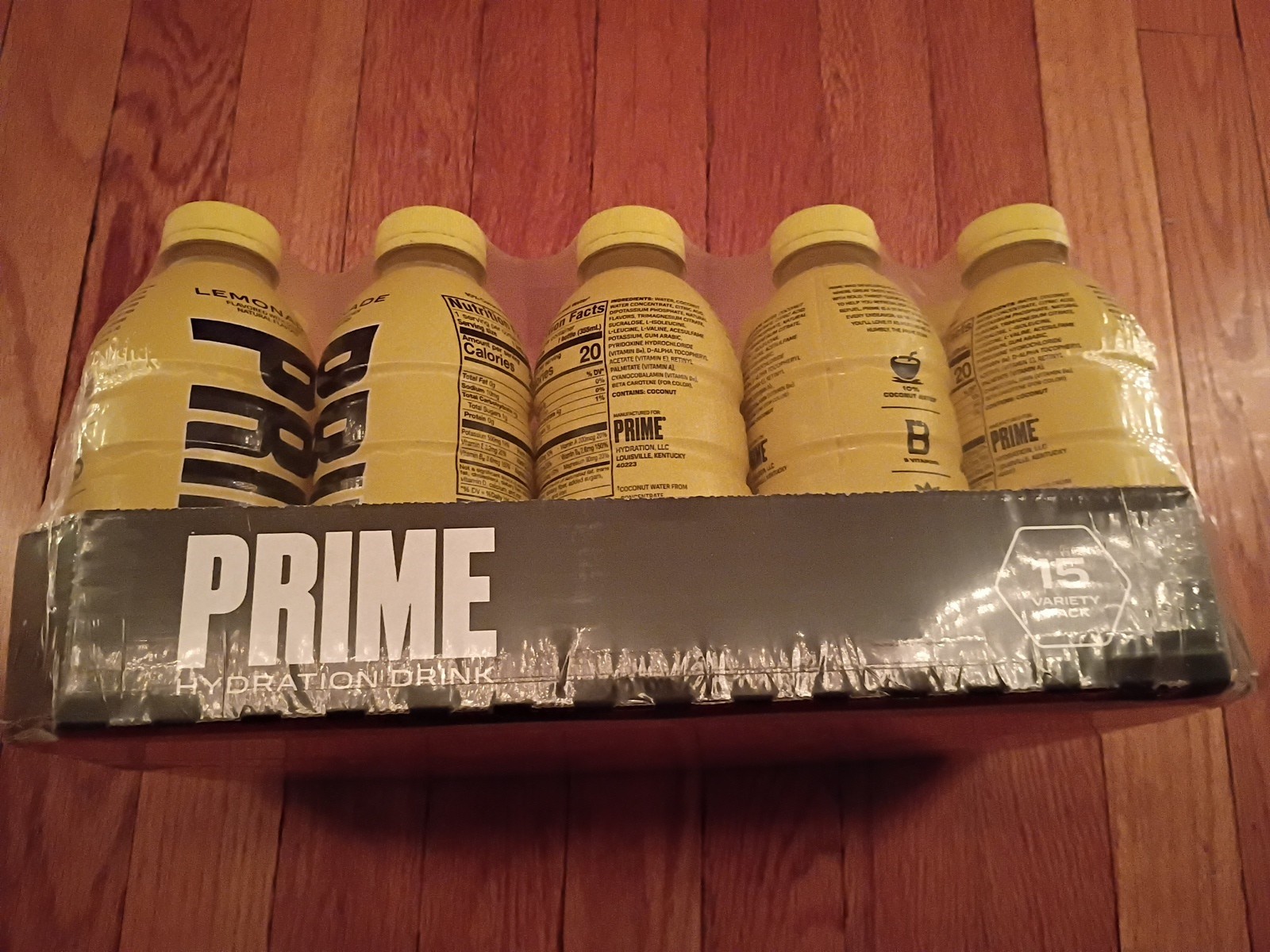 Prime Hydration Sports Drink, Lemonade 15 Pack Sealed 16.9 Oz Bottles Sold Out
