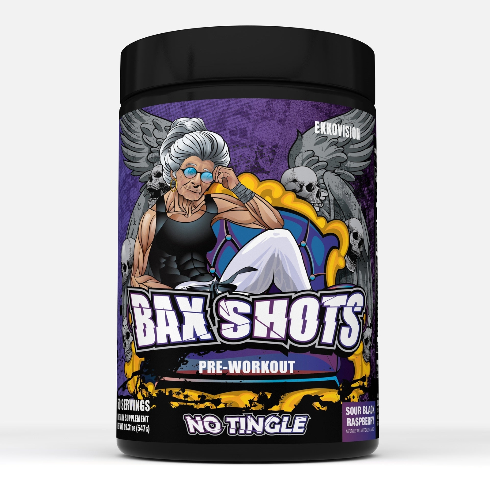 Ekkovision Bax Shots Preworkout 50 Servings