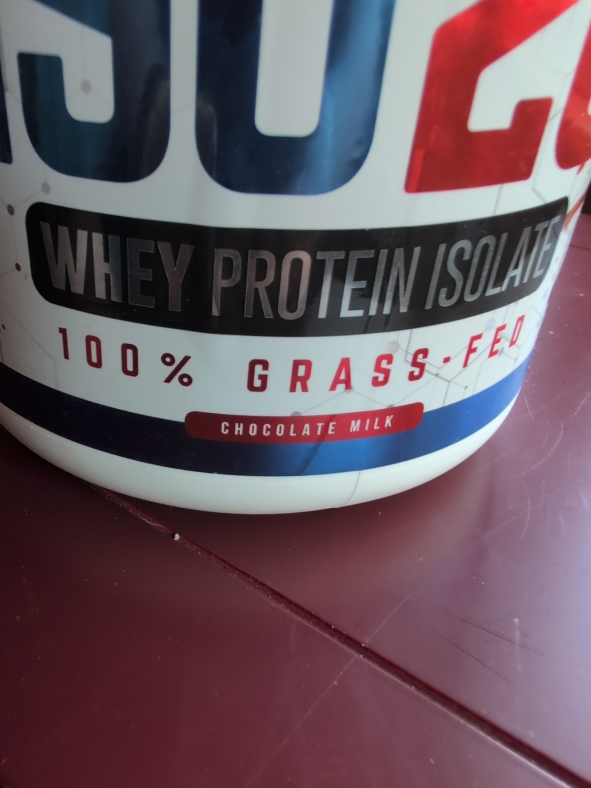 ISO26 Grass Fed Whey Protein Isolate with no artificial sweeteners. M04T 727 gr