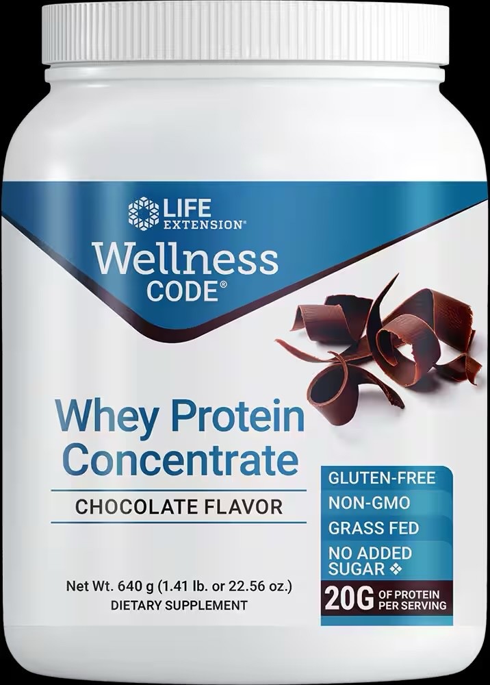 Wellness Code® Whey Protein Concentrate (Chocolate) 640 grams