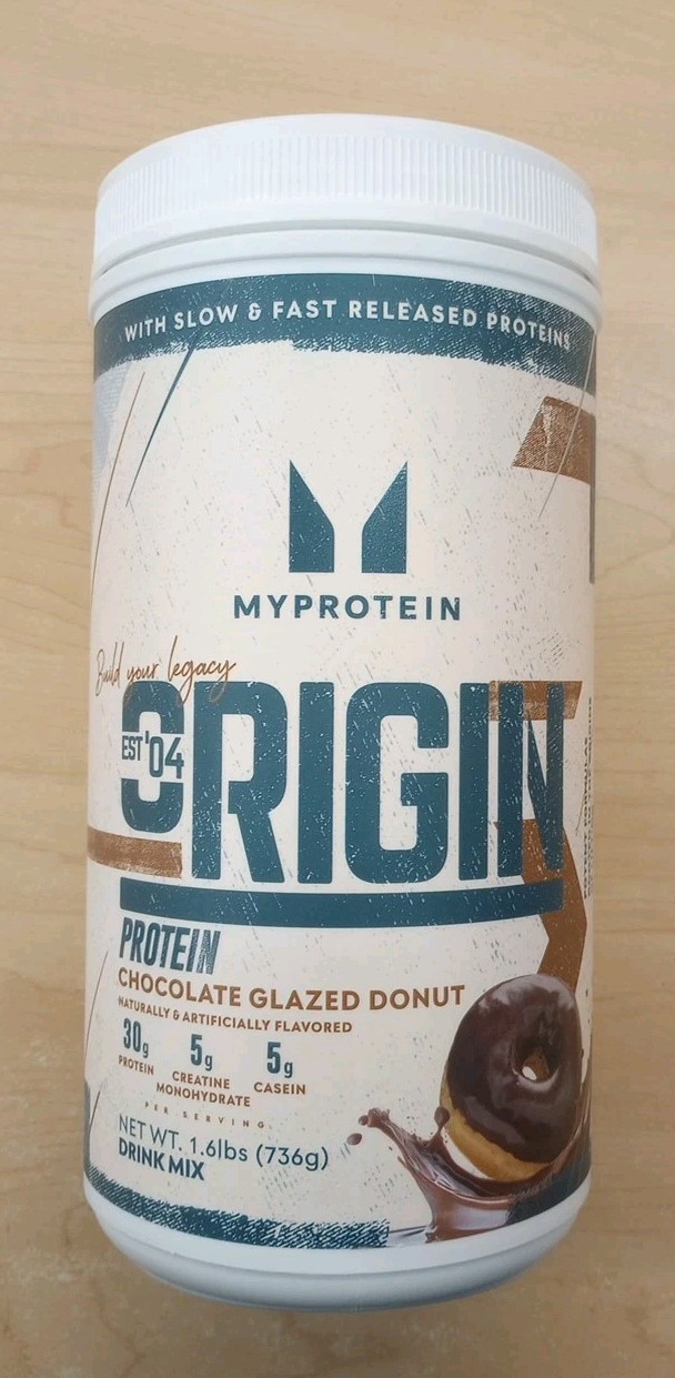 MyProtein Origin Protein 1.6 LBs 15 Servings Chocolate Glazed Donut Exp 7/2026