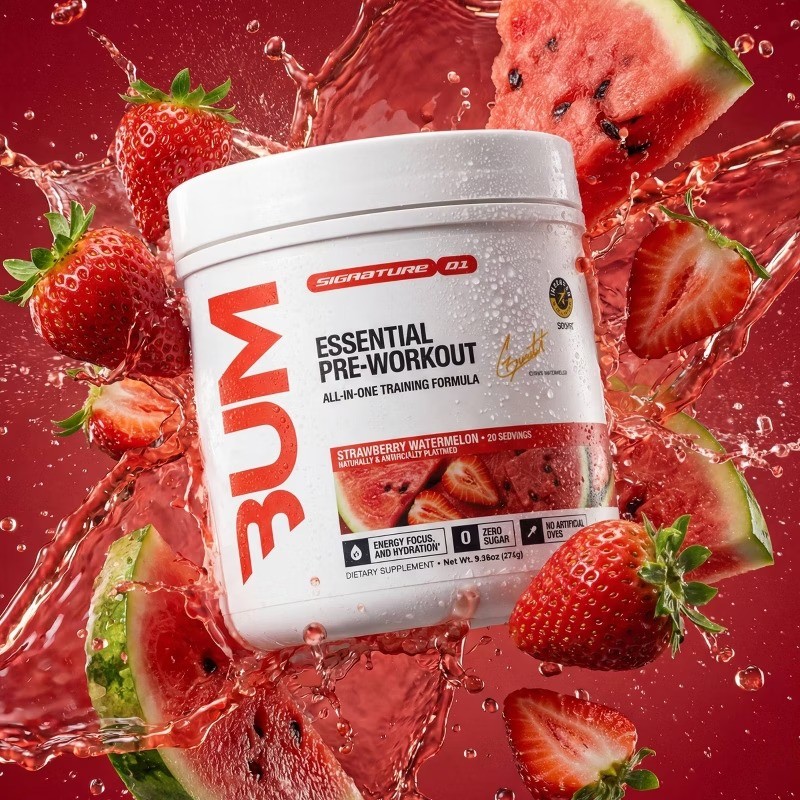 Pre-Workout Sports Nutrition Supplement – Strawberry Watermelon – 20 servings