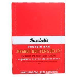Barebells Protein Bar Peanut Butter & Jelly 12 bars