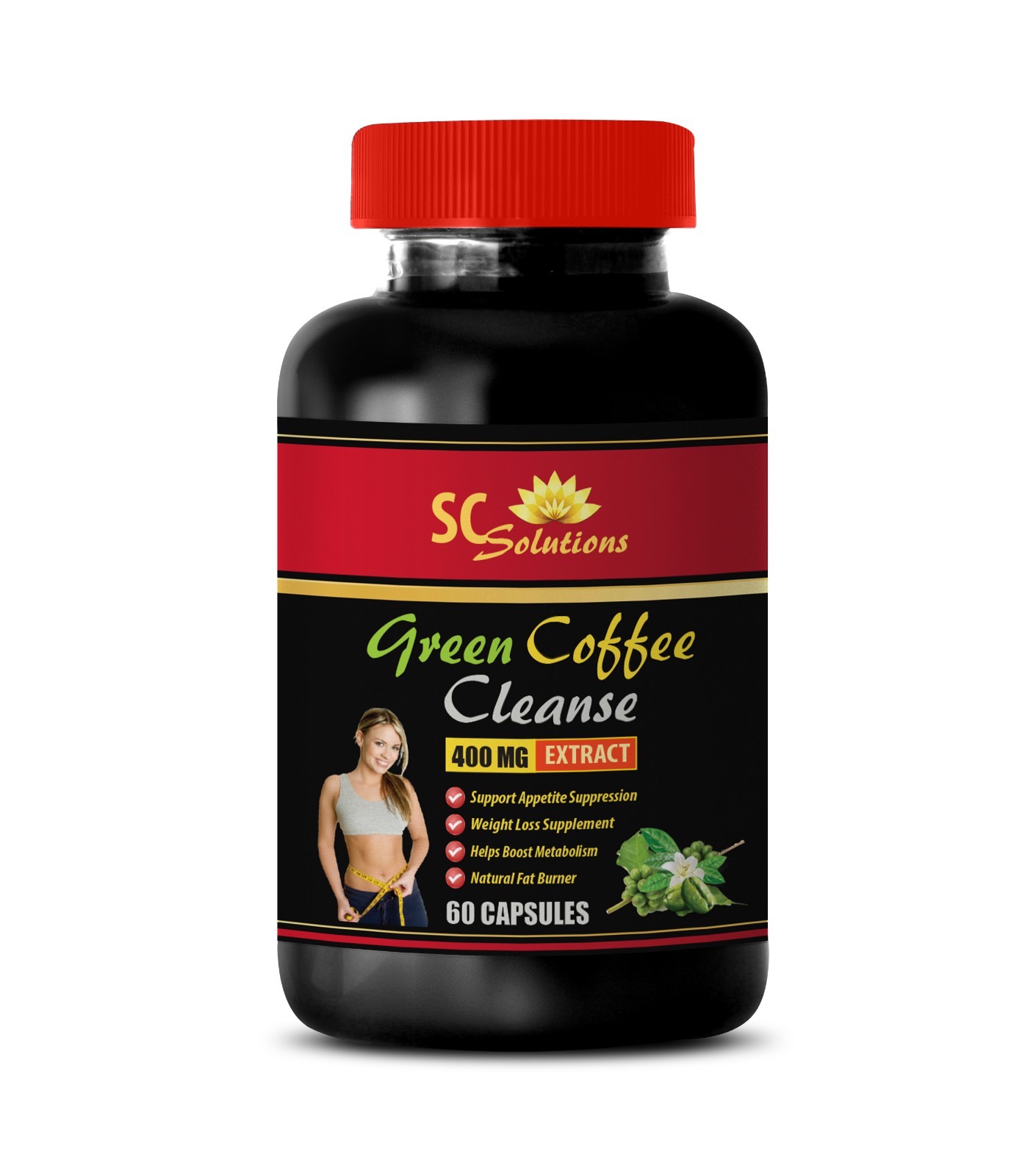 Green coffee complete – PURE GREEN COFFEE CLEANSE – natural supplements – 1 Bot