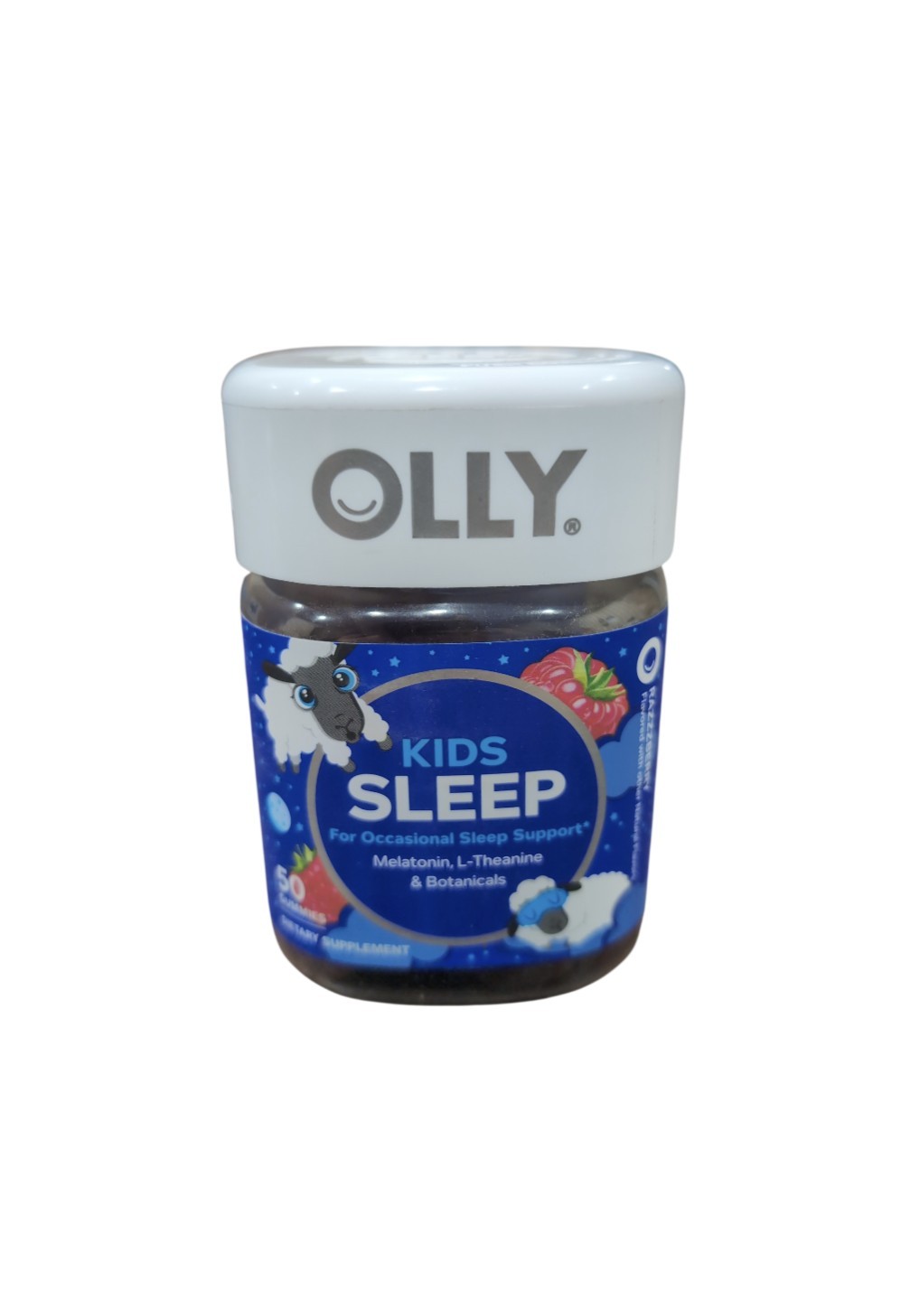 Olly Kids Sleep Gummies – Raspberry Flavor – 50 Count 9/26