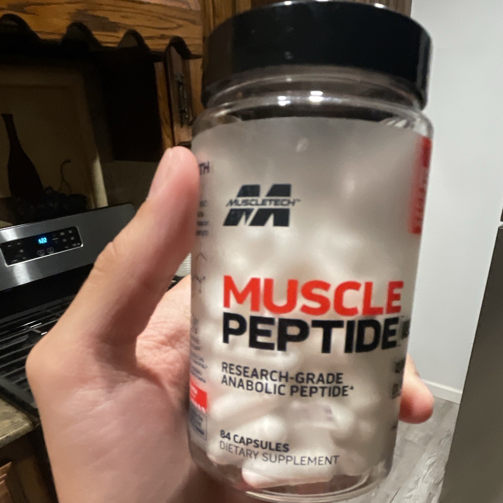 MuscleTech DL-185 Muscle Gain Capsules 2,000 mg 84 Count Bodybuilding