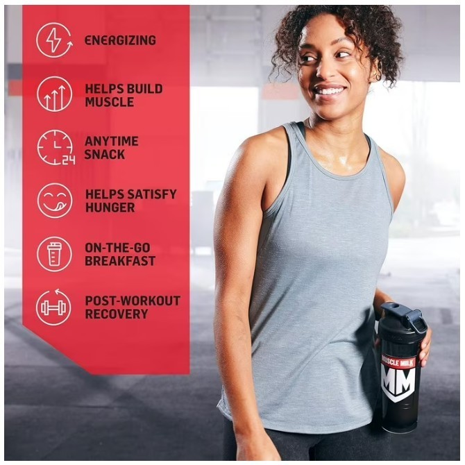 Muscle Milk Genuine 32g Whey Protein Powder, Vanilla Cream, 2.47 lbs. Best Price