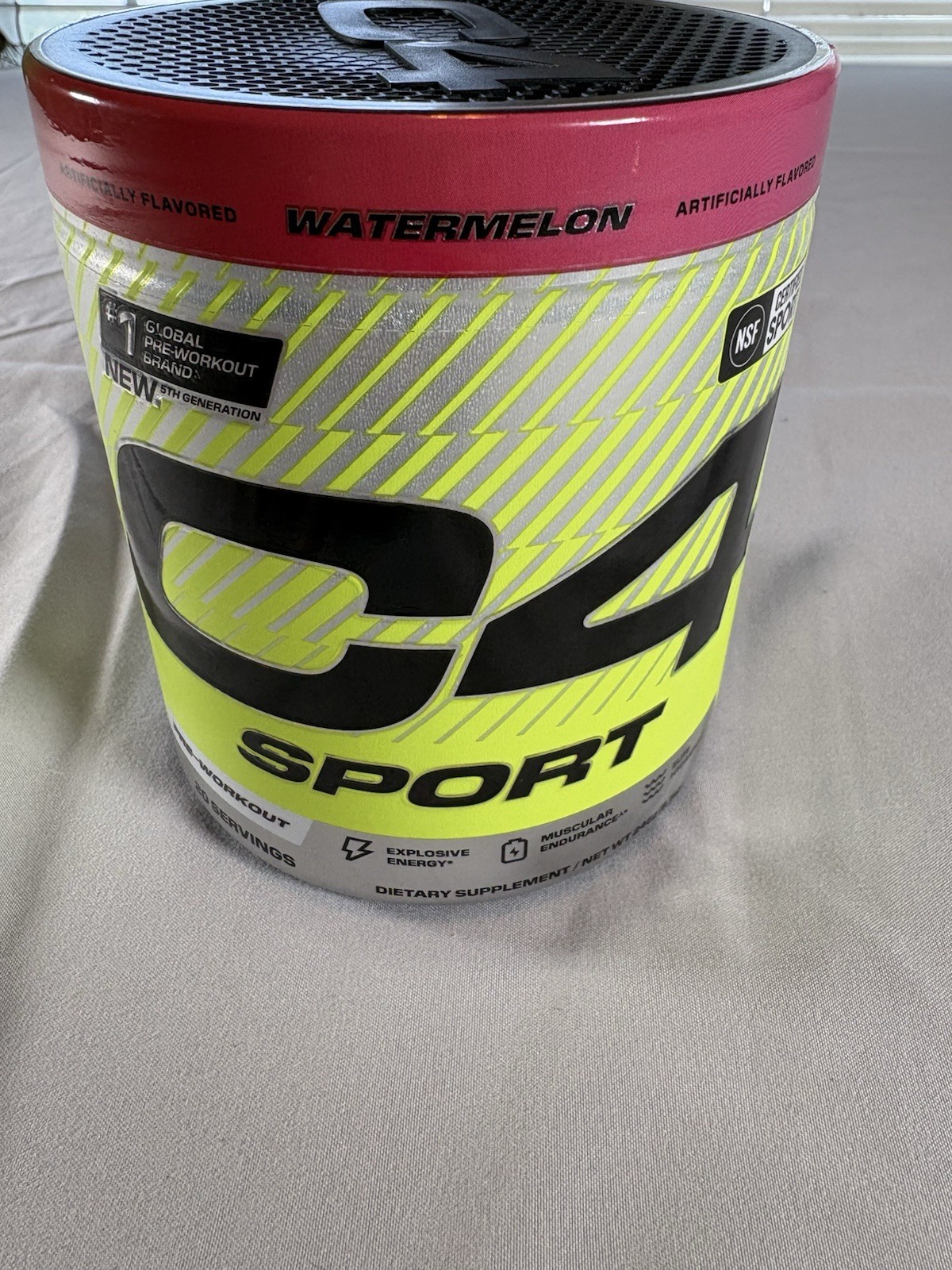C4® Sport, Pre-Workout, Watermelon, 8.7 oz (246 g) – 20 Servings – NSF Certified