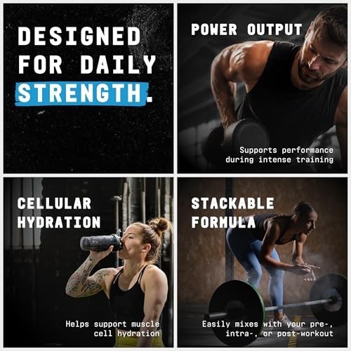 BEYOND RAW Creatine HCl Powder for Muscle Strength and Athletic Performance