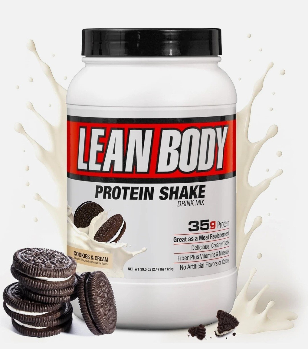 Labrada Lean Body Hi Protein Meal Replacement Shake 2.47lb Tubs Pick Flavor New