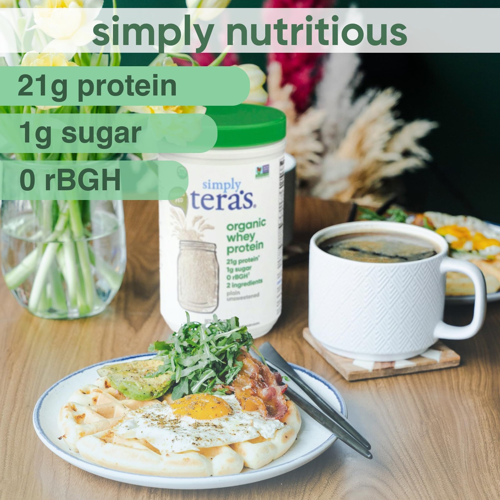 Organic Whey Protein Powder – Grass Fed Whey Protein Powder Without Artificial S