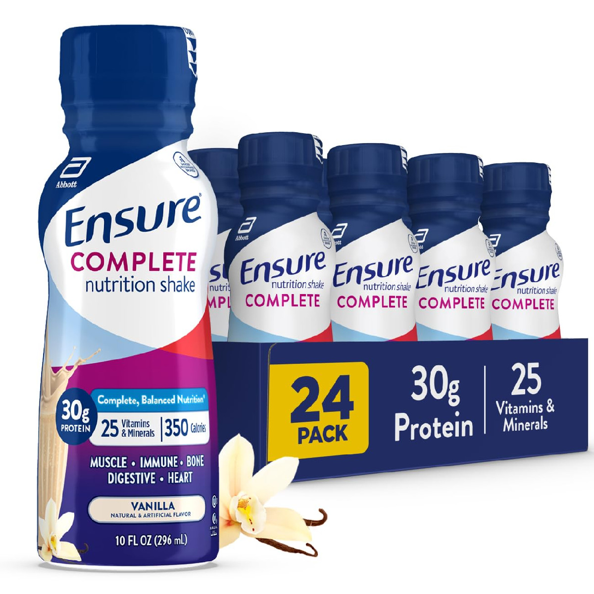 Ensure Complete Vanilla Nutrition Shake Complete Balanced Meal Replacement