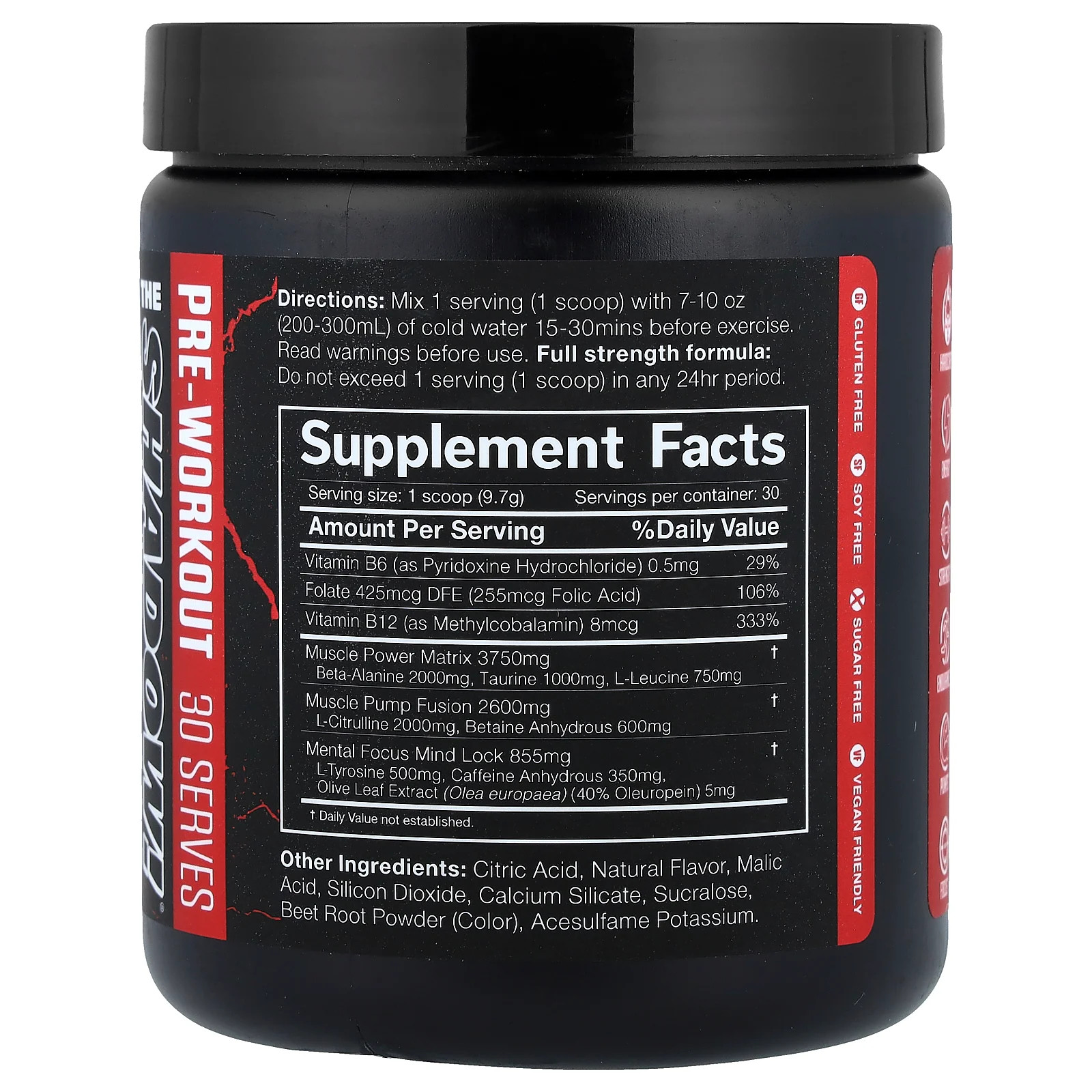 The Shadow!®, Pre-Workout, Watermelon, 10.3 oz (291 g)