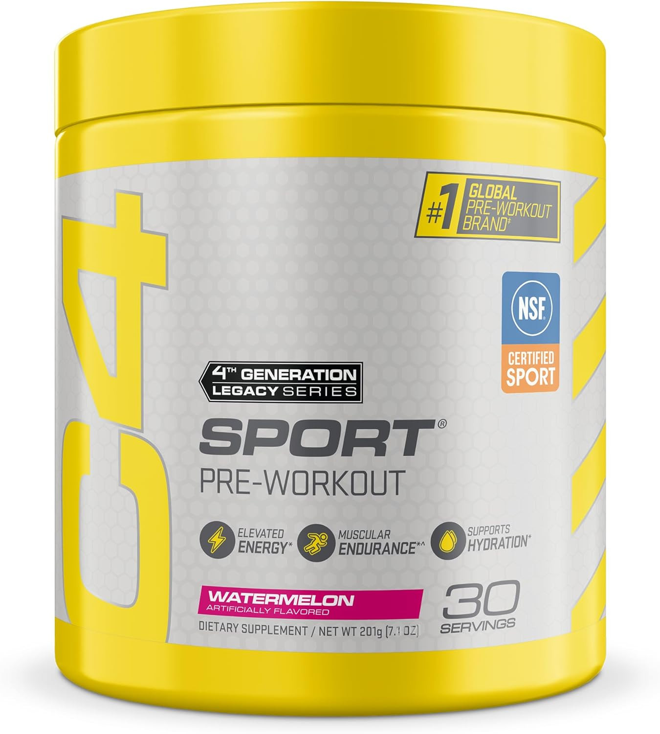 Sport Pre Workout Powder Watermelon – NSF Certified for Sport + Preworkout