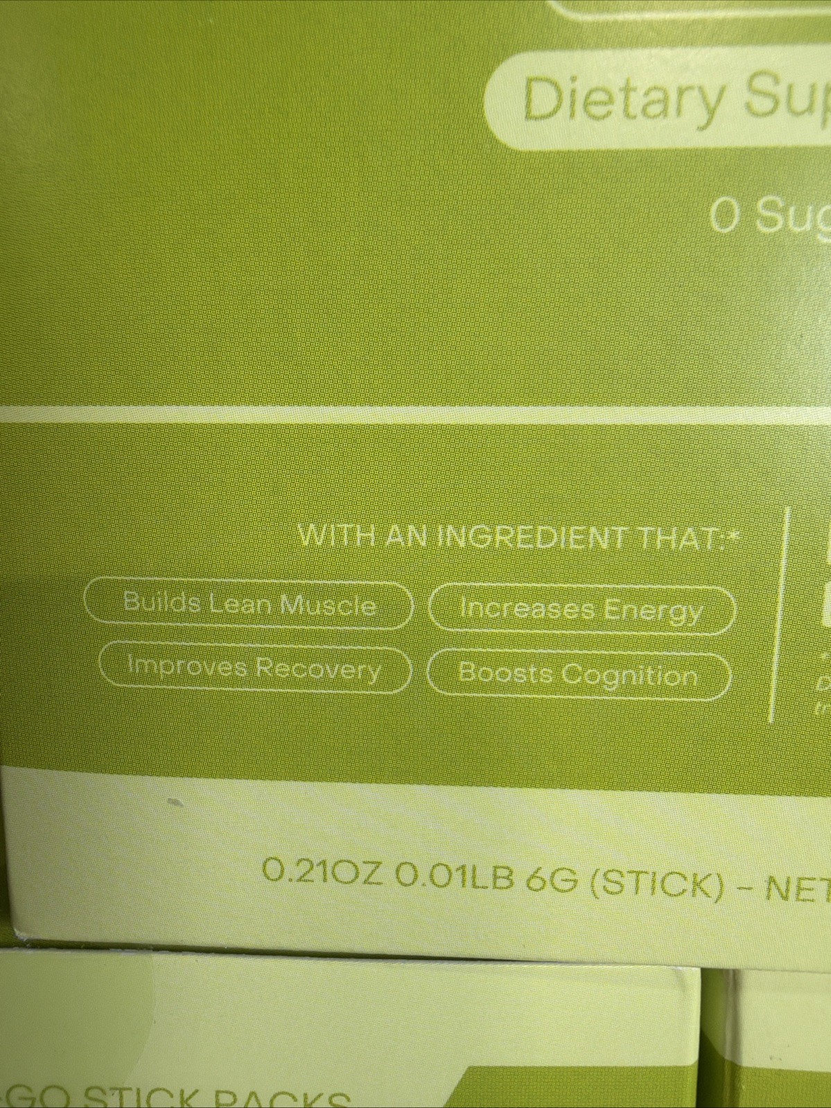 Create Creatine Monohydrate Powder Lemon Lime Dietary Supplement (3 Box lot)